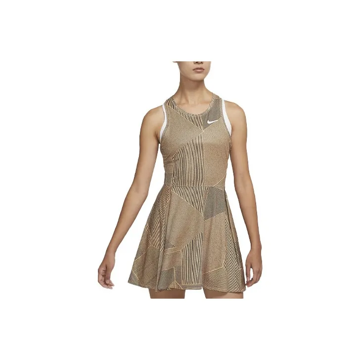 Nike Dri-Fit Sleeveless Dresses Women's Brown