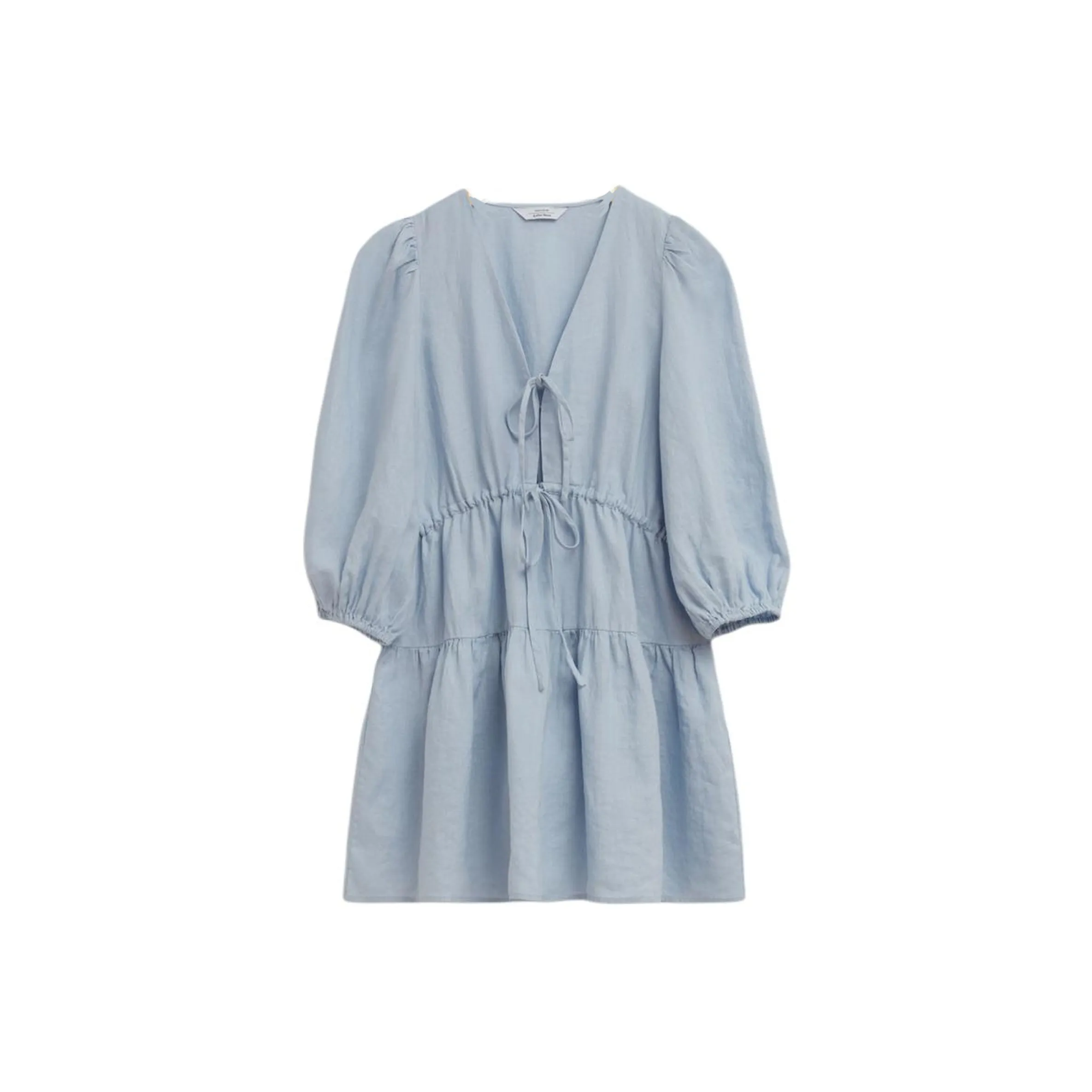 Other Stories Long Sleeved Dresses Women's Light Blue