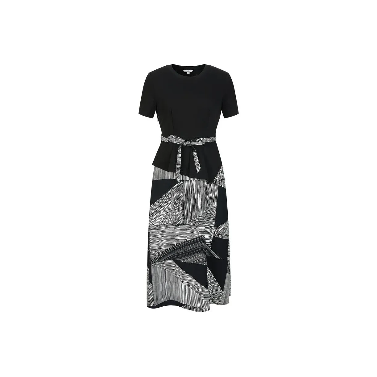 JZ. ANNAKRO Short-Sleeved Dresses Women's Heather Black