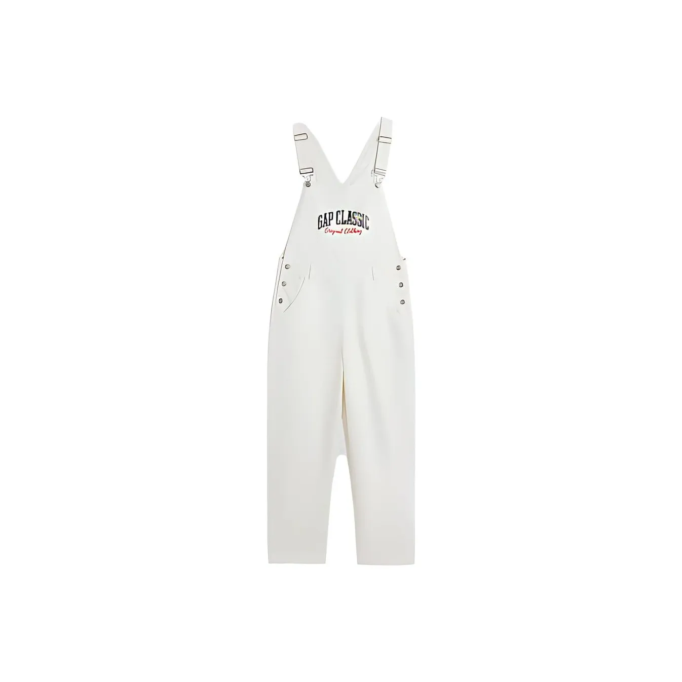 GAP Overalls Women's Ecru