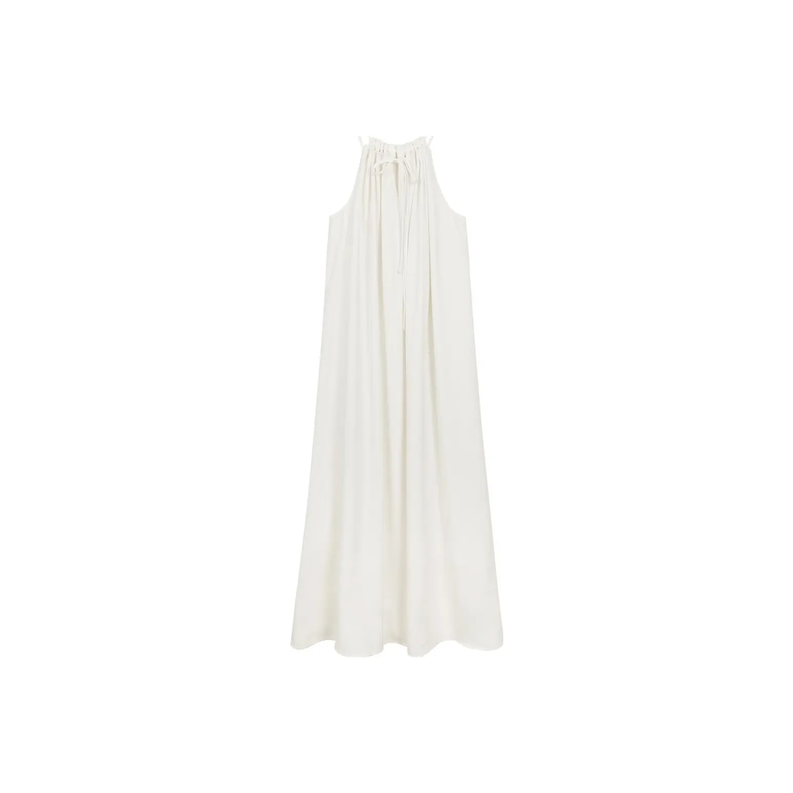 Migu Sleeveless Dresses Women's Pure Alice, White