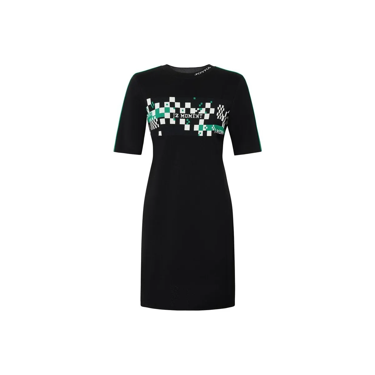 JZ. ANNAKRO Short Sleeved Dress Women's Floral Black