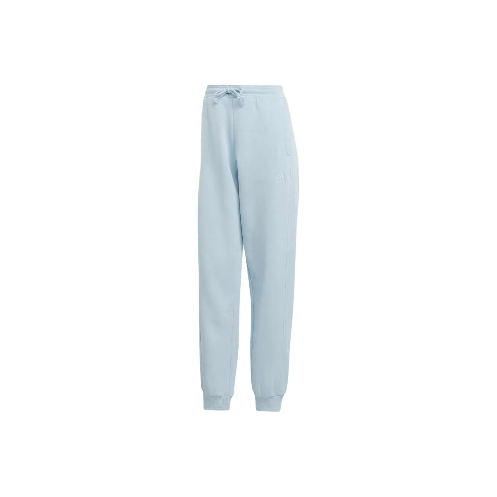 Adidas Knitted Sweatpants Women's Light Blue