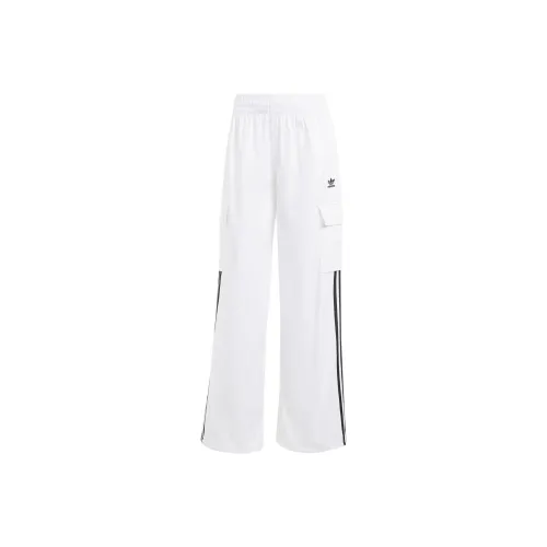 adidas originals 3 Stripes Белые Женские Вязаные Тренировочные Брюки