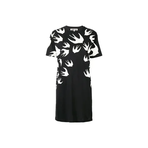 McQ Alexander McQueen Женские Платья с Коротким Рукавом