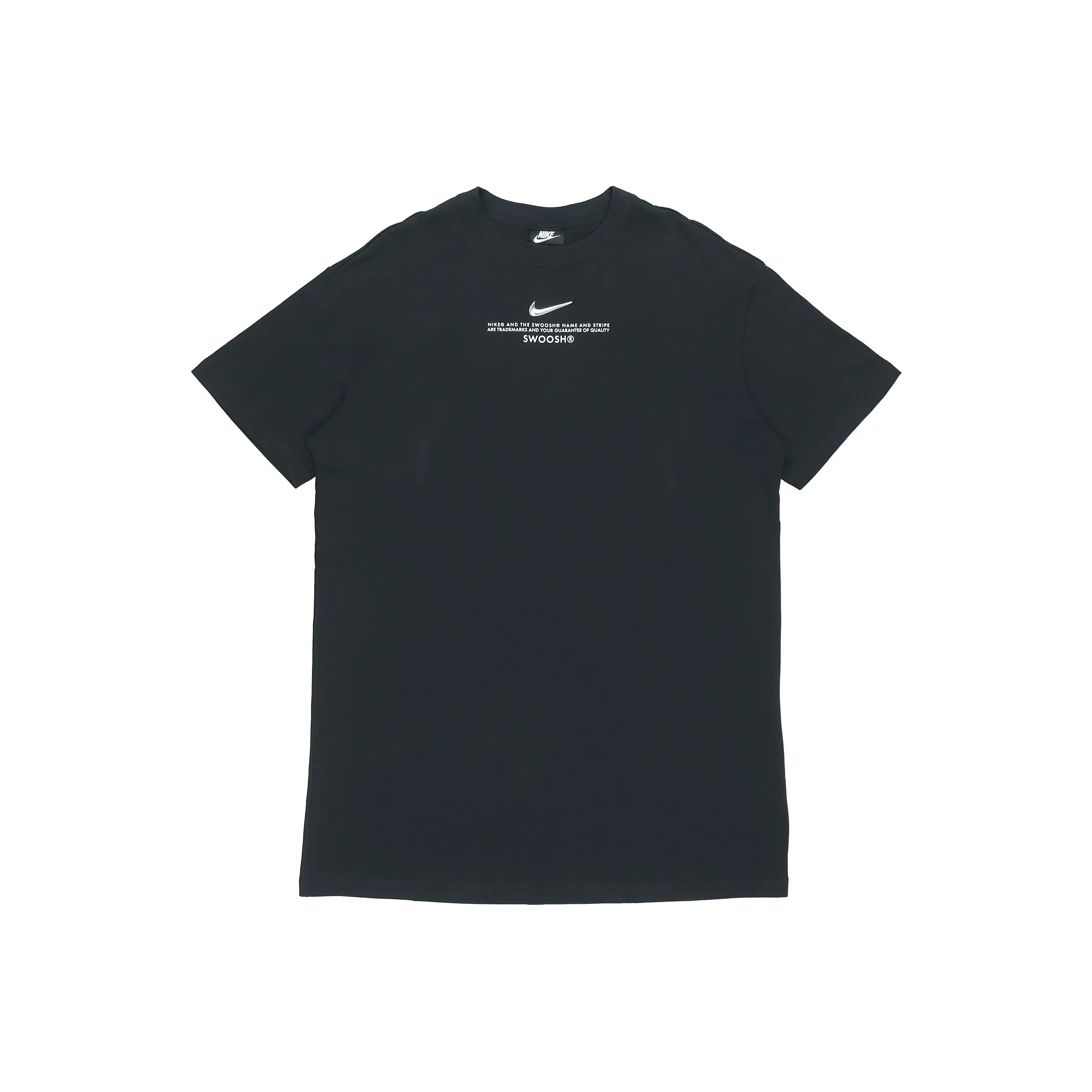 Nike Короткий рукав Платье Женское Черное