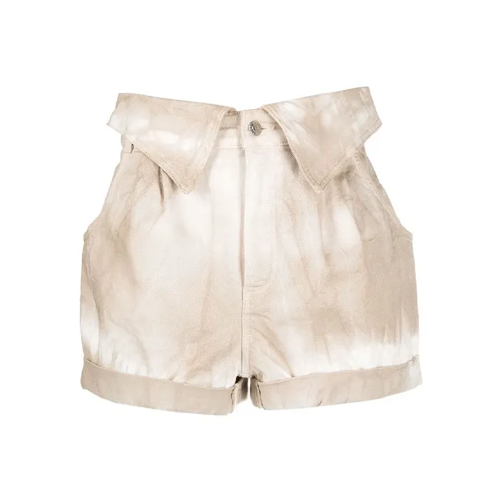 Stella McCartney SS21 Повседневные шорты Женские Хаки