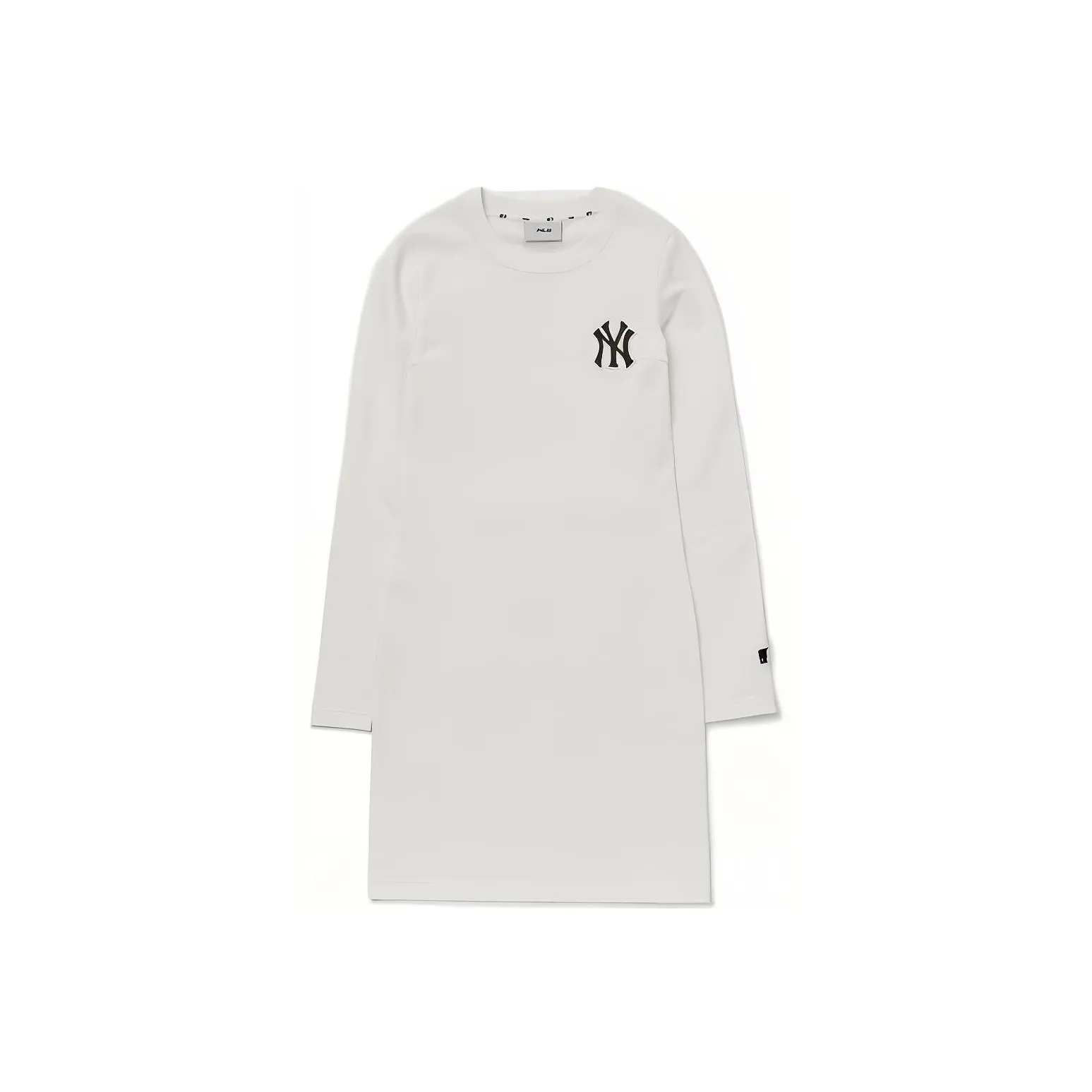 MLB New York Yankees Long Sleeved Dresses Women's White