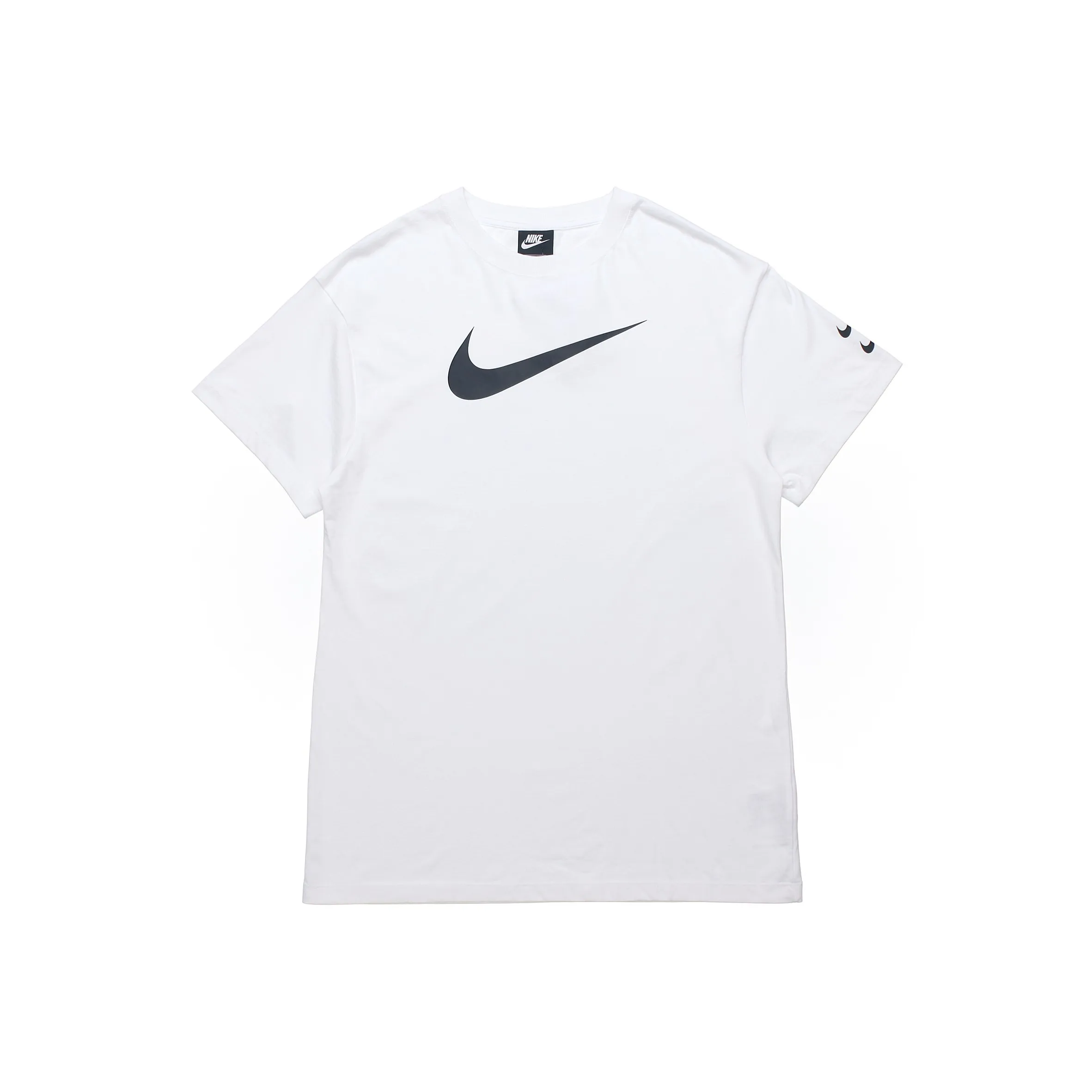 Nike Sportswear Swoosh Short Sleeved Dresses Women's White