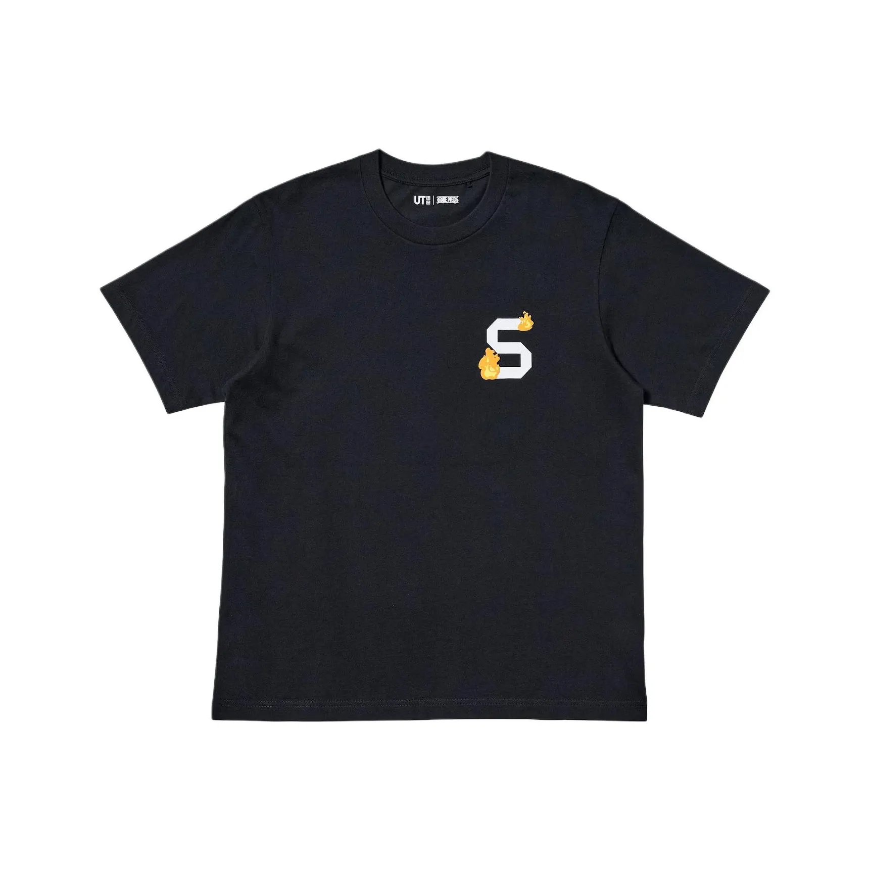 UNIQLO x One Piece Collaboration Edition Ван-Пис Коллаборация Edition SS25 T-Shirt Мужской Черный