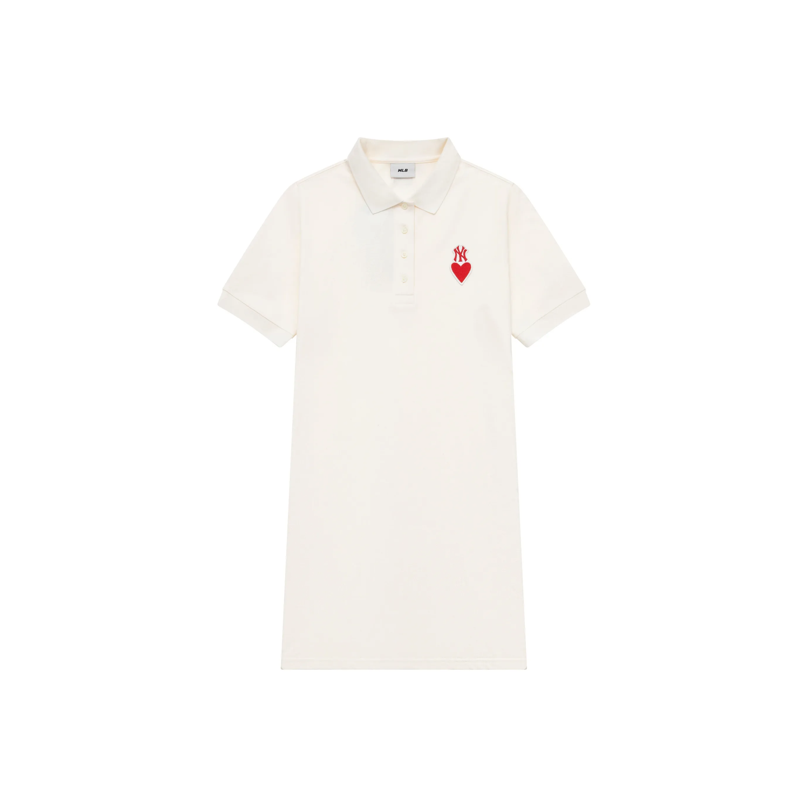 MLB New York Yankees Short Sleeved Dress Women's White