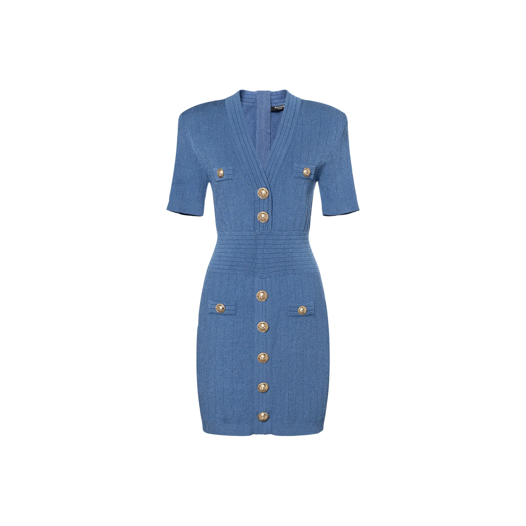 BALMAIN Knitted Mini Dress