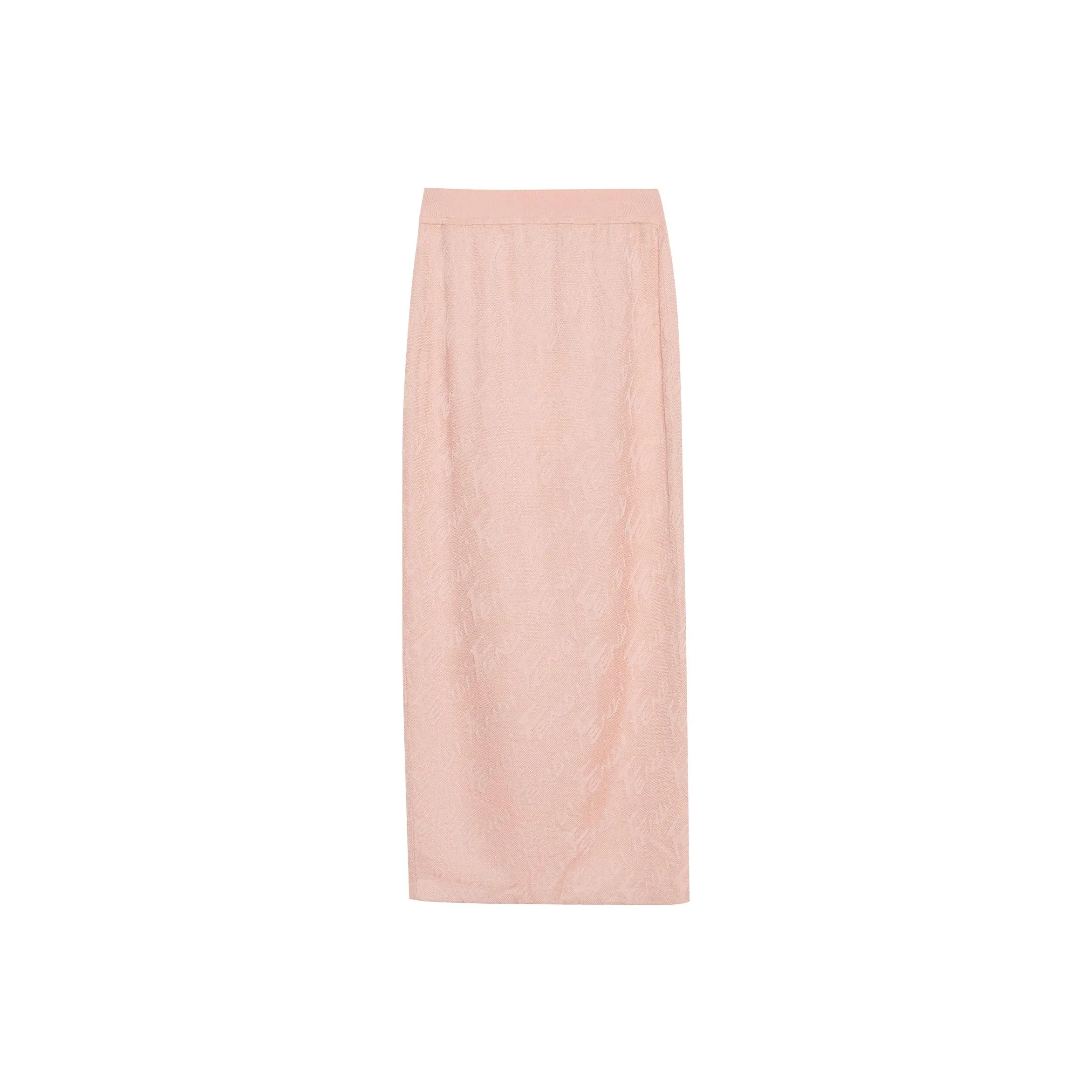 FENDI SS22 Knit Long Skirts Women's Pink