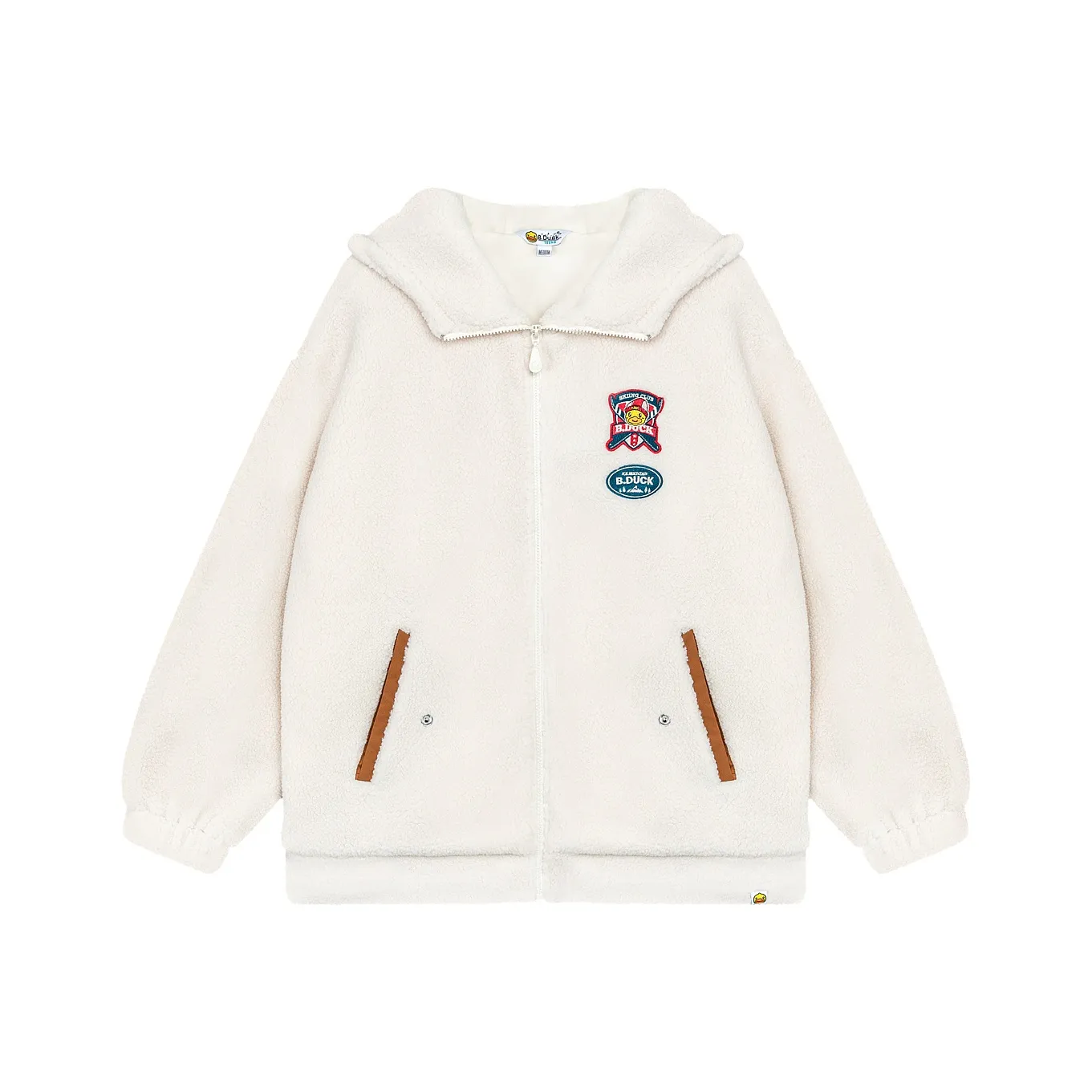 B.Duck Puffer Jacket Women's Ecru