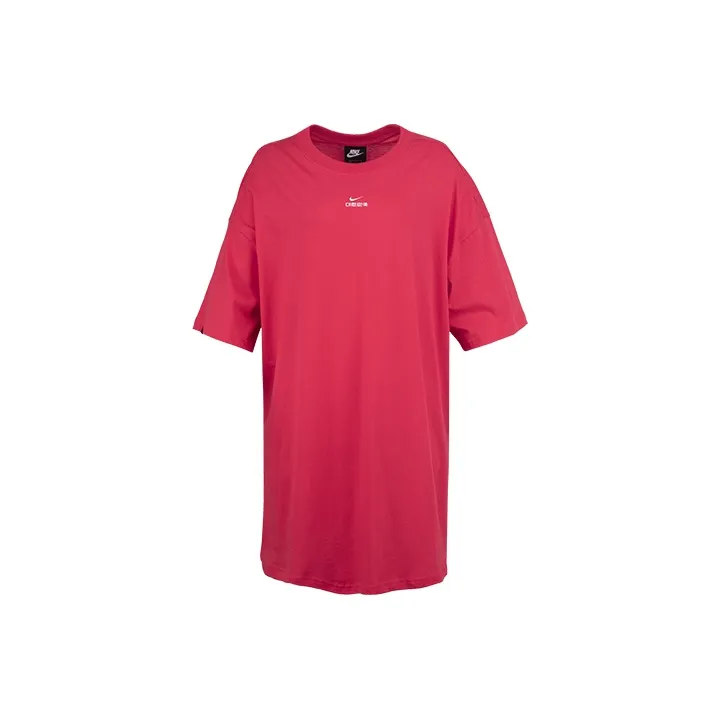 Nike Short Sleeved Dresses Women's Red