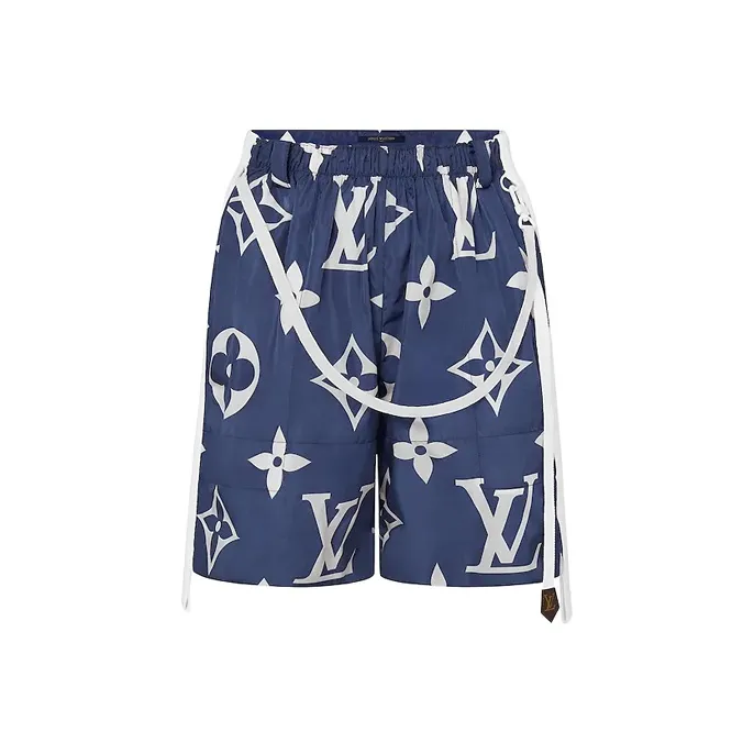 LOUIS VUITTON Casual Shorts Women's Blue