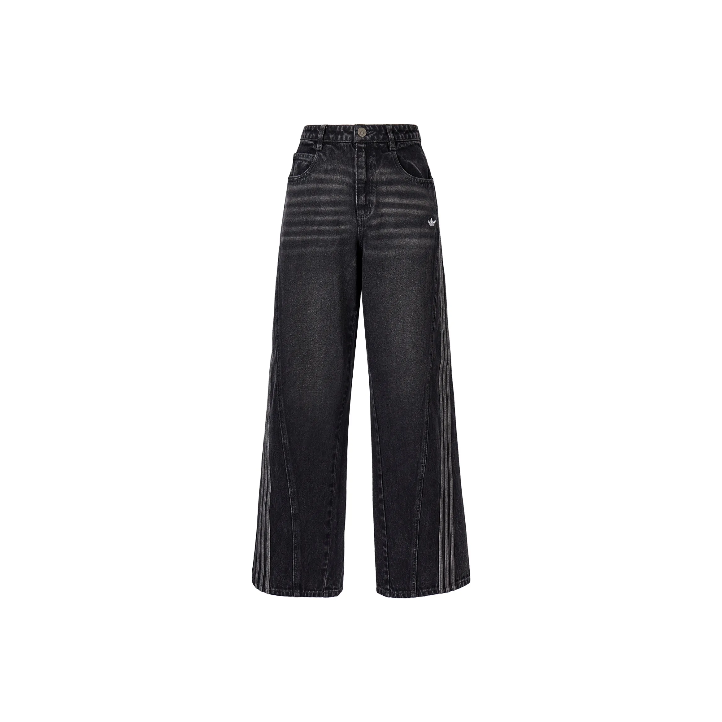 Adidas Originals Adicolor Classic Jeans Women's Medium Denim Black