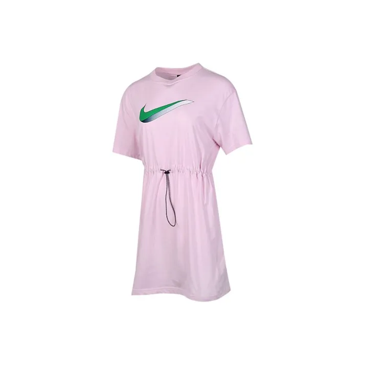Nike Short Sleeved Dress Women's Pink