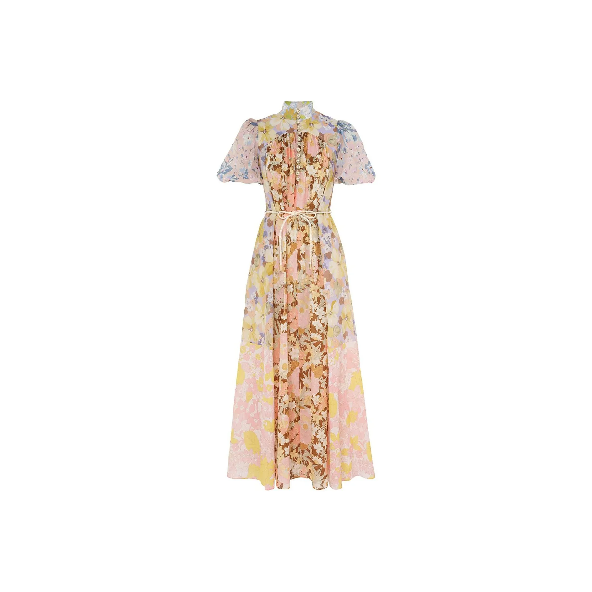 Zimmermann Short-Sleeved Dresses Women's Multicolor