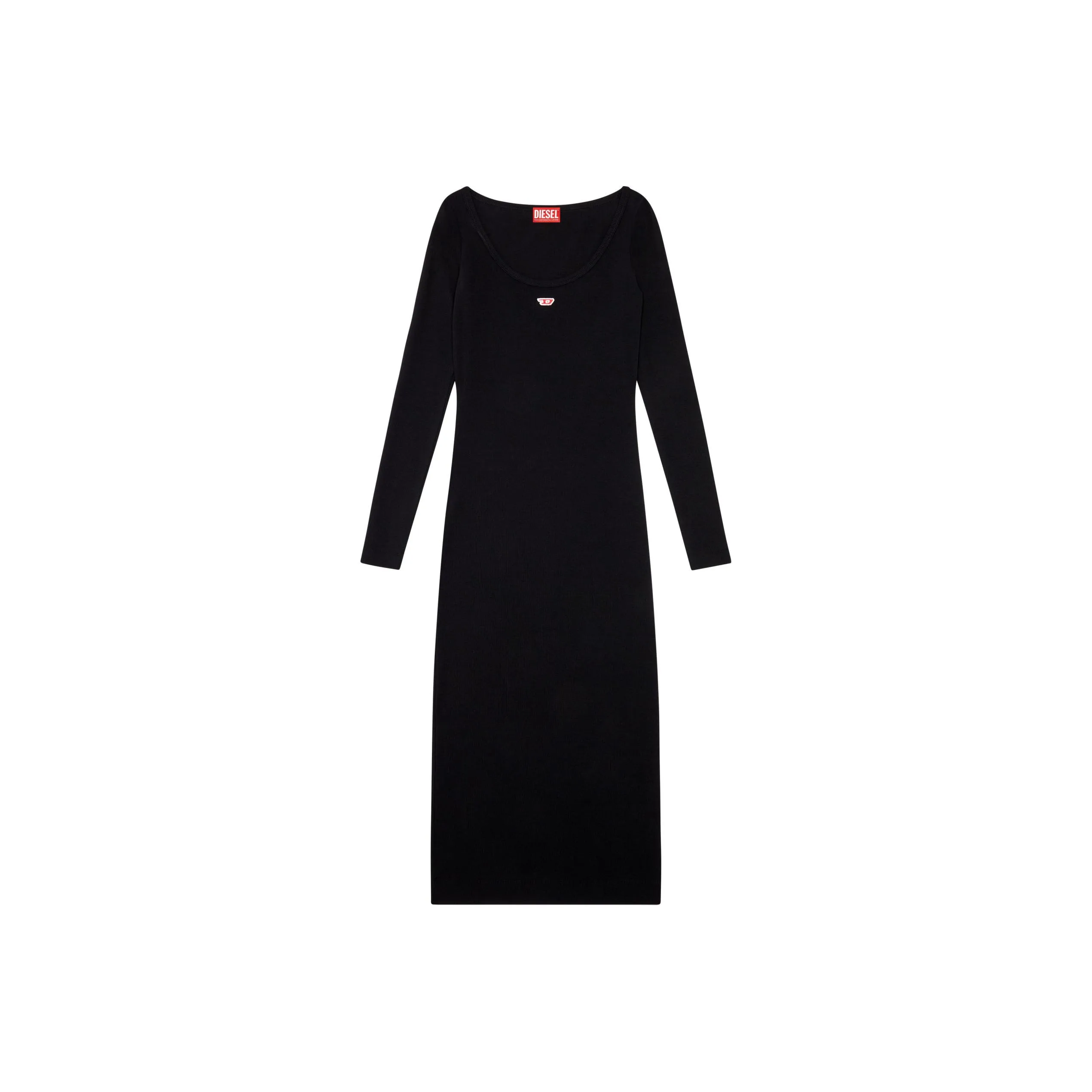 DIESEL D Ballet D Scoop Neck Midi Dress
