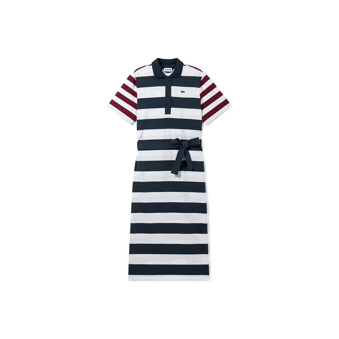 Платье Женское Многоцветное Коллаборация LACOSTE SS22