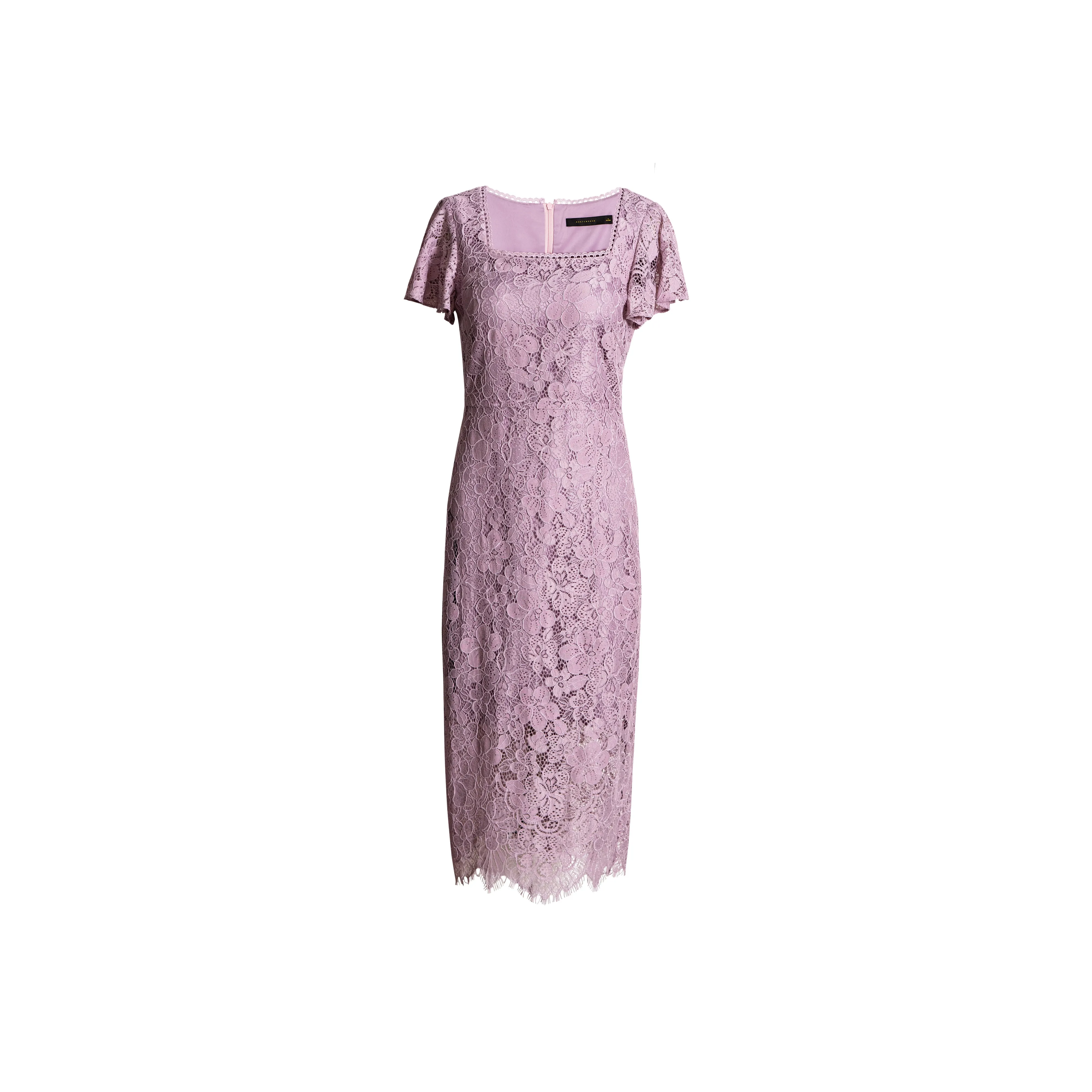 ROEYSHOUSE Short Sleeved Dress Women's Pink Purple