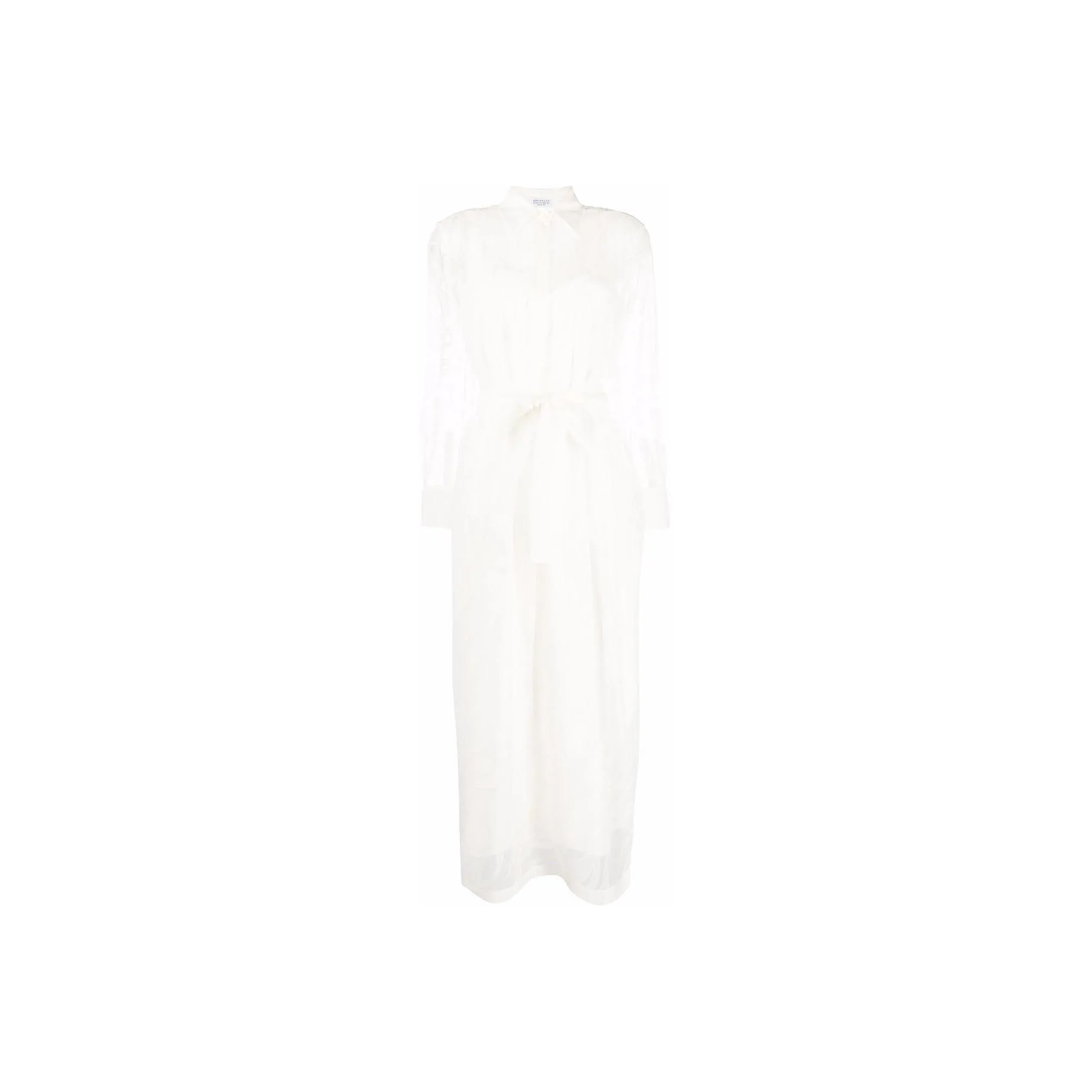 Brunello Cucinelli Long-Sleeved Dresses Women's Beige