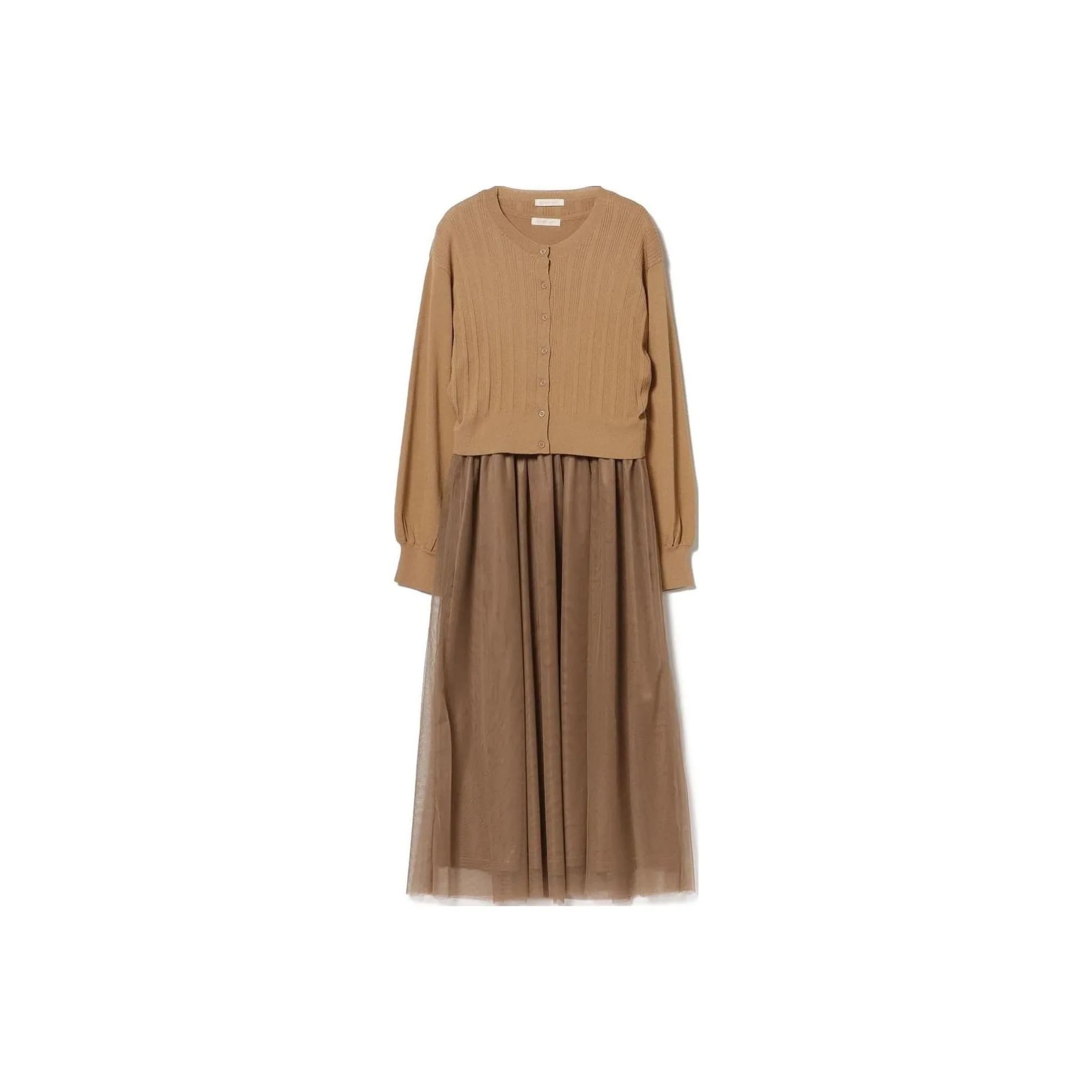 Beams Long Sleeved Dress Women's