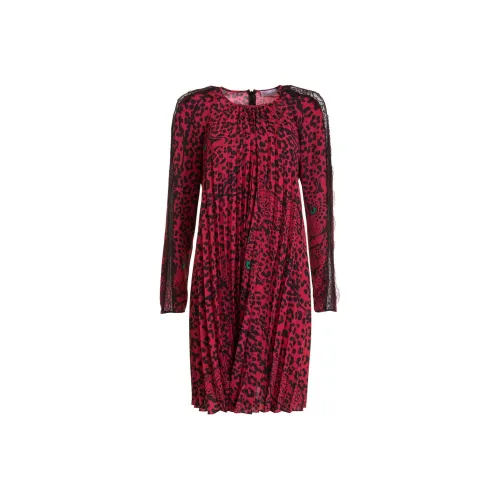 RED VALENTINO Red Женские Длинные Платья с Рукавами