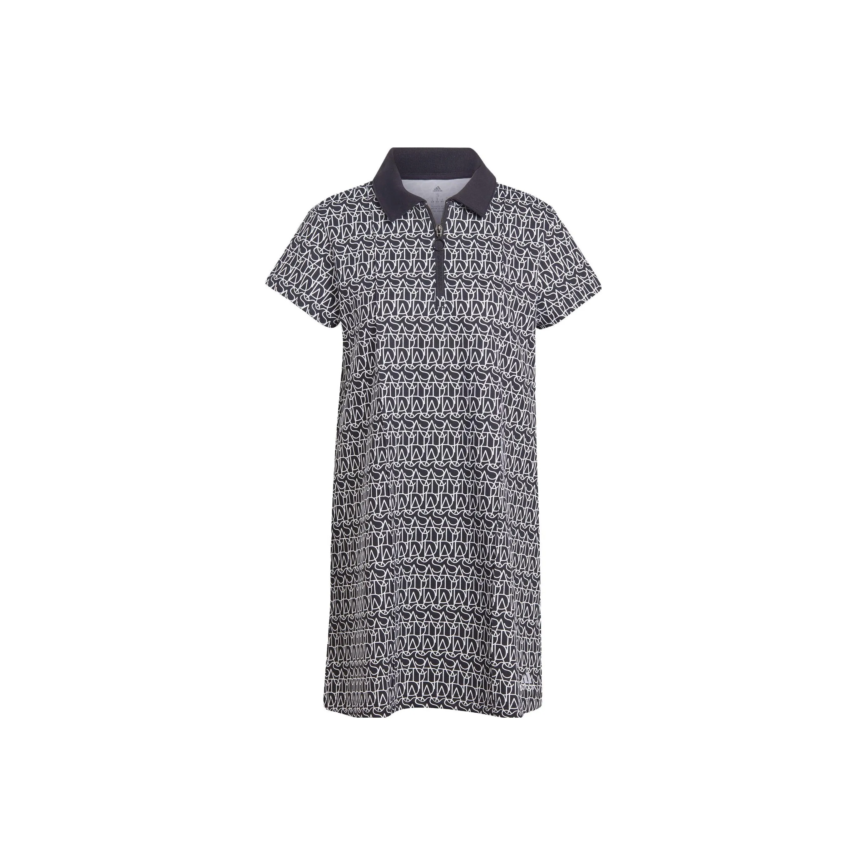 Adidas Короткий рукав Платье Женское Черное