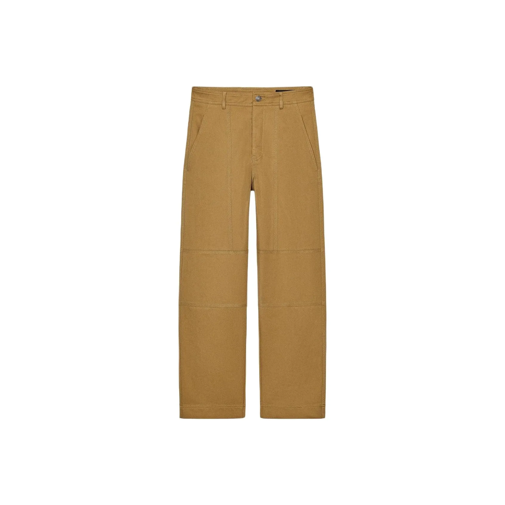 ZARA ZW Series Повседневные брюки Женские Оливково-зеленый