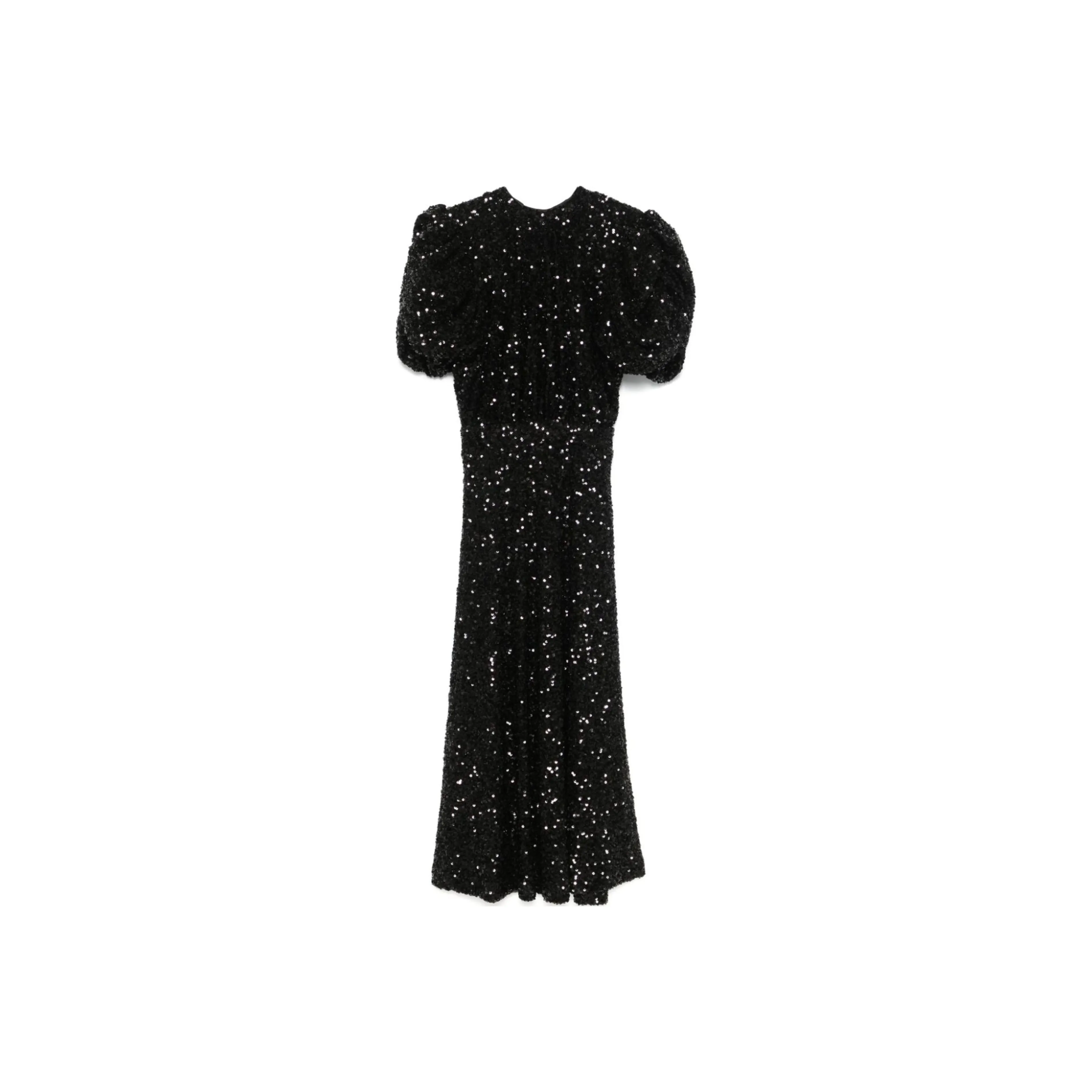 Rotate Birger Christensen Sequinned Midi Dress