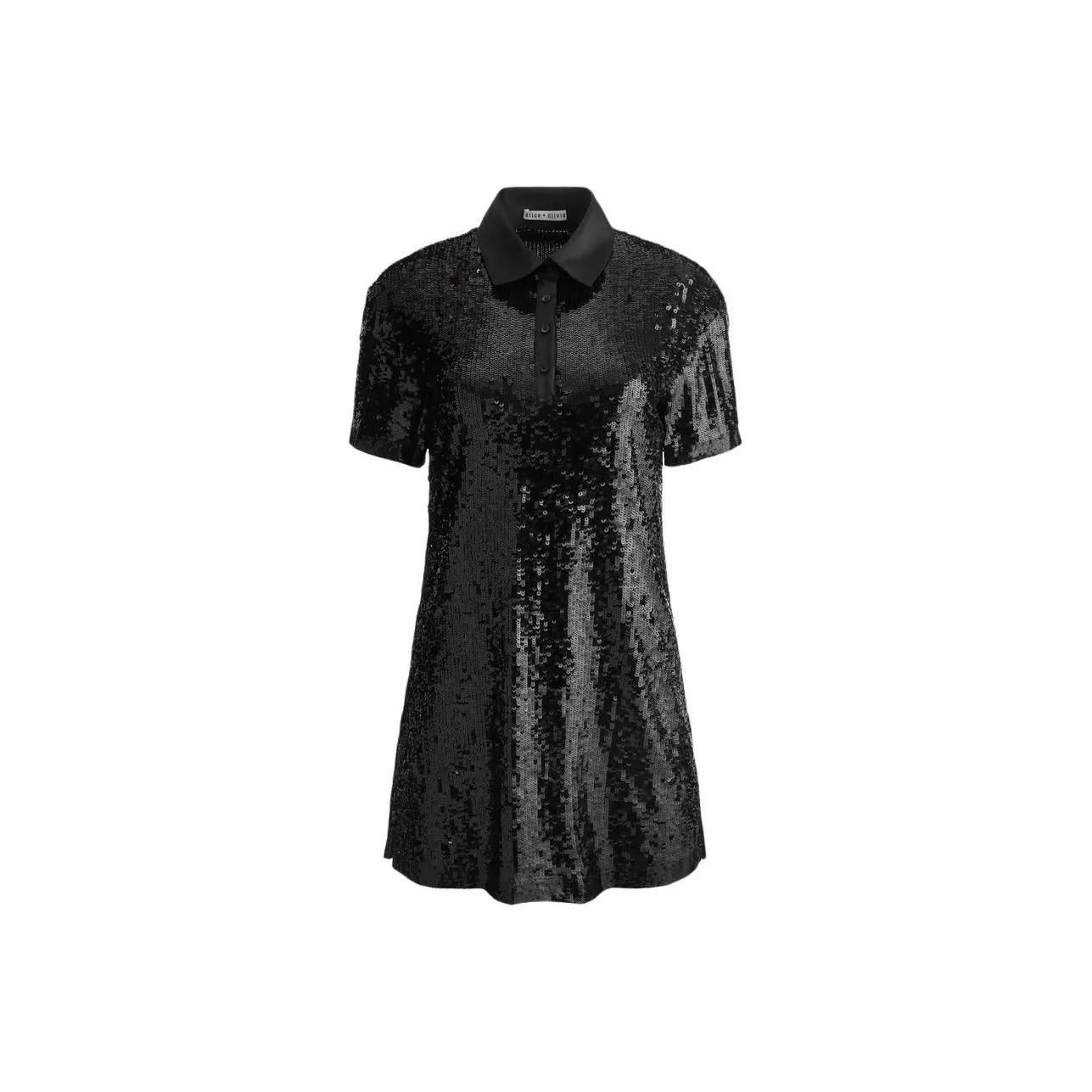ALICE+OLIVIA Short Sleeved Dresses Women's Black