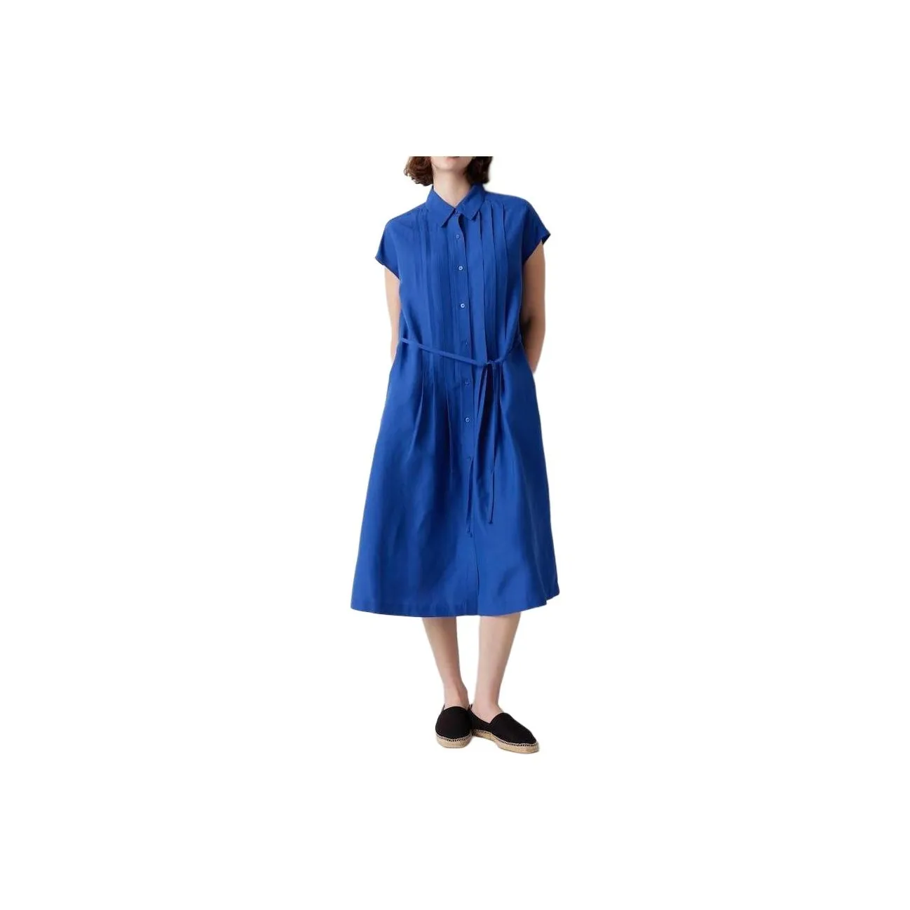 UNIQLO Uniqlo X CDC Co-brand Short-Sleeved Dresses Women's Royal Blue