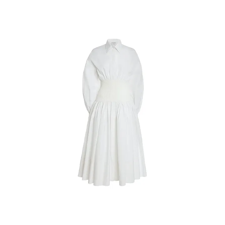 Alexander McQueen Long Sleeved Dress Women's