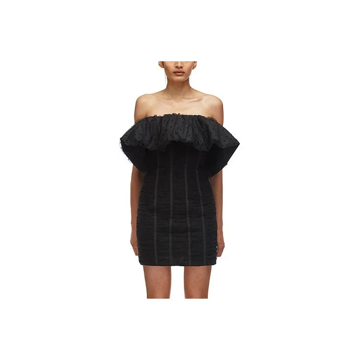 Self portrait Sleeveless Dress Women's Black