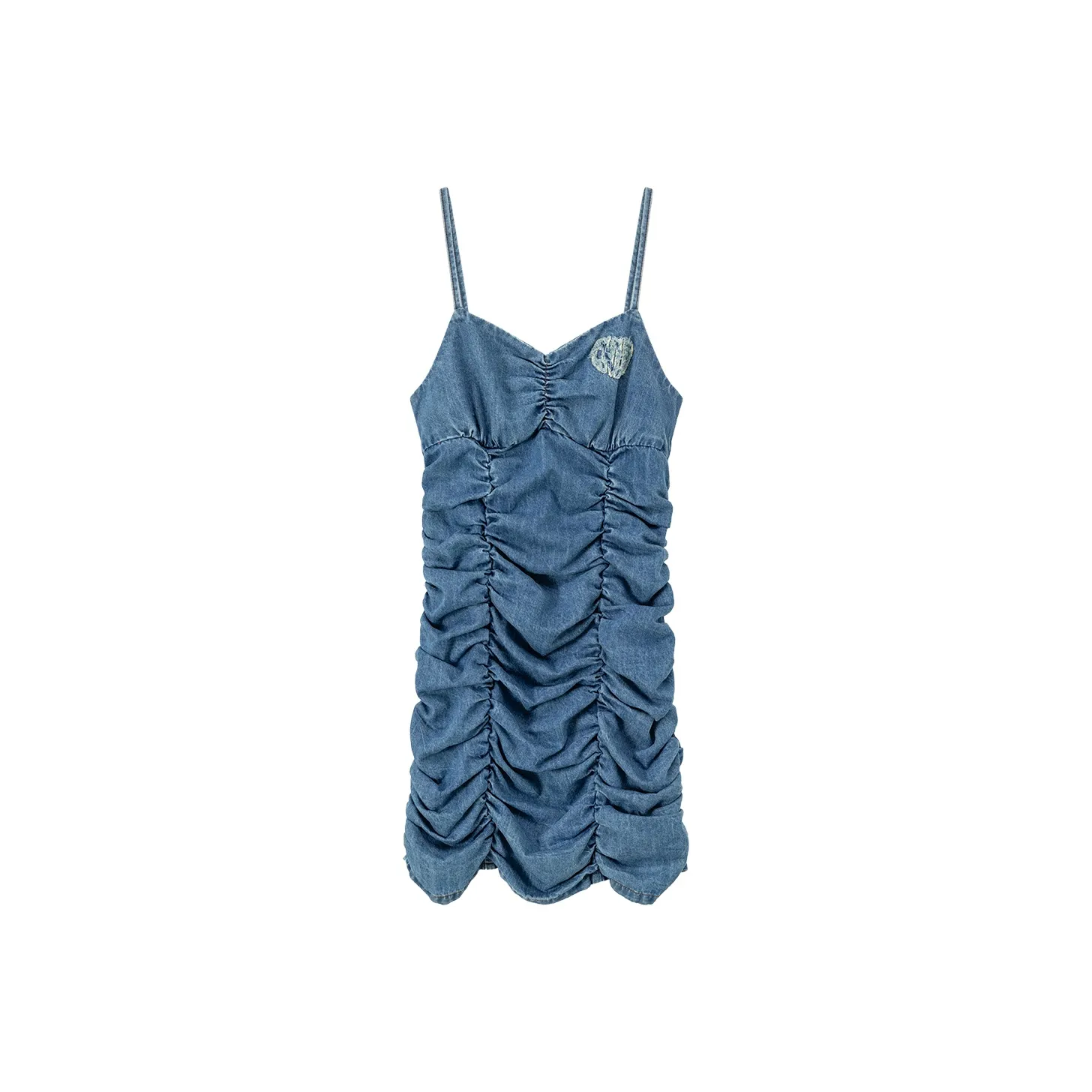 CHUU Джинсовый синий Женские Слиплатья