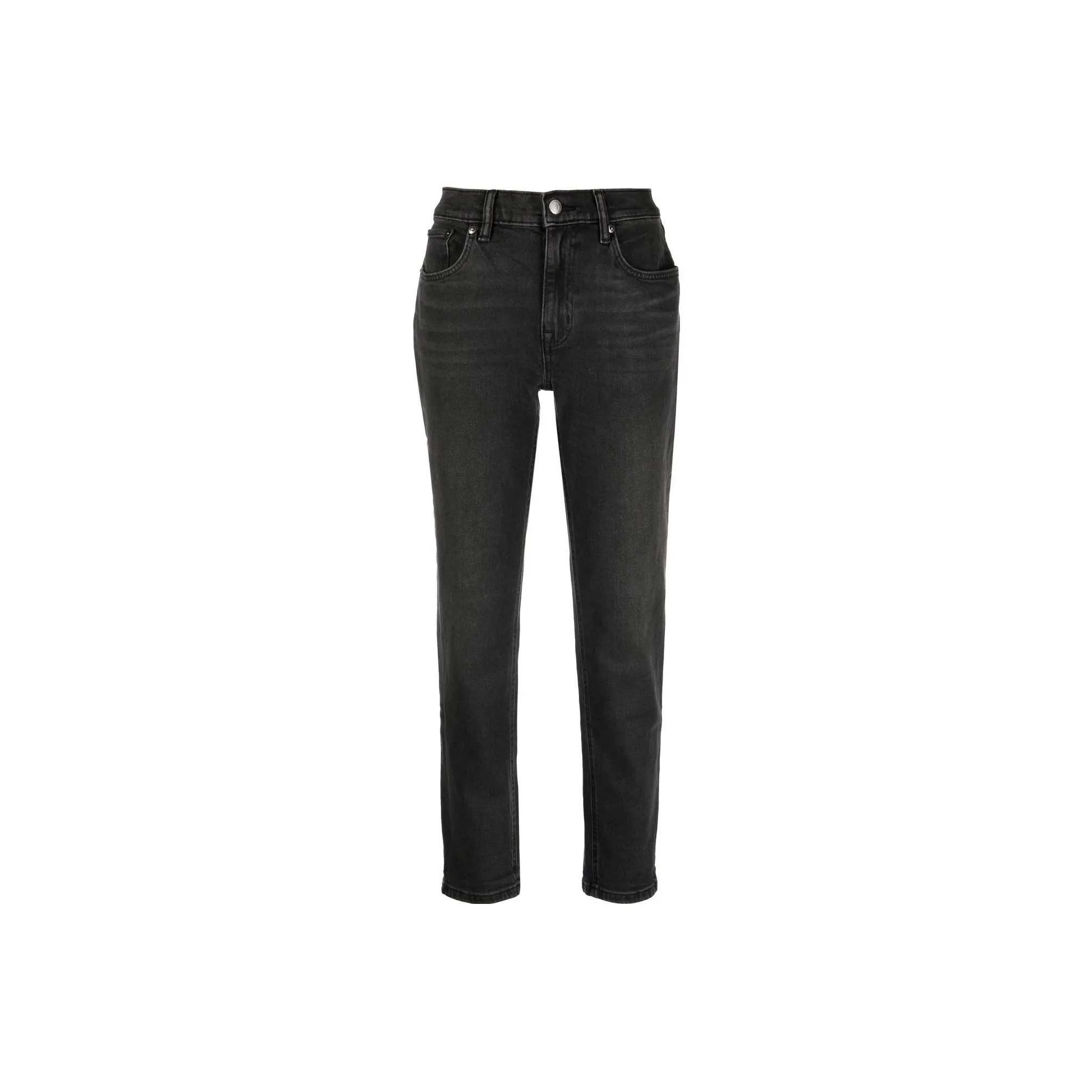 LIU JO JEANS Abito camicia nero offwhite