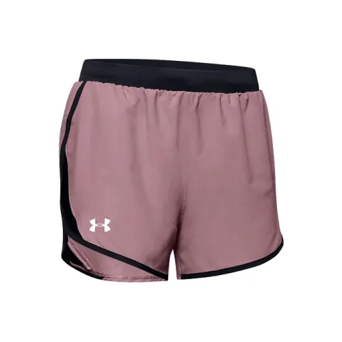 Under Armour Серо-розовые Женские Повседневные шорты