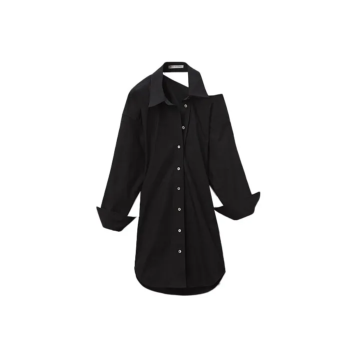 Alexander Wang Long Sleeved Dresses Women's Black