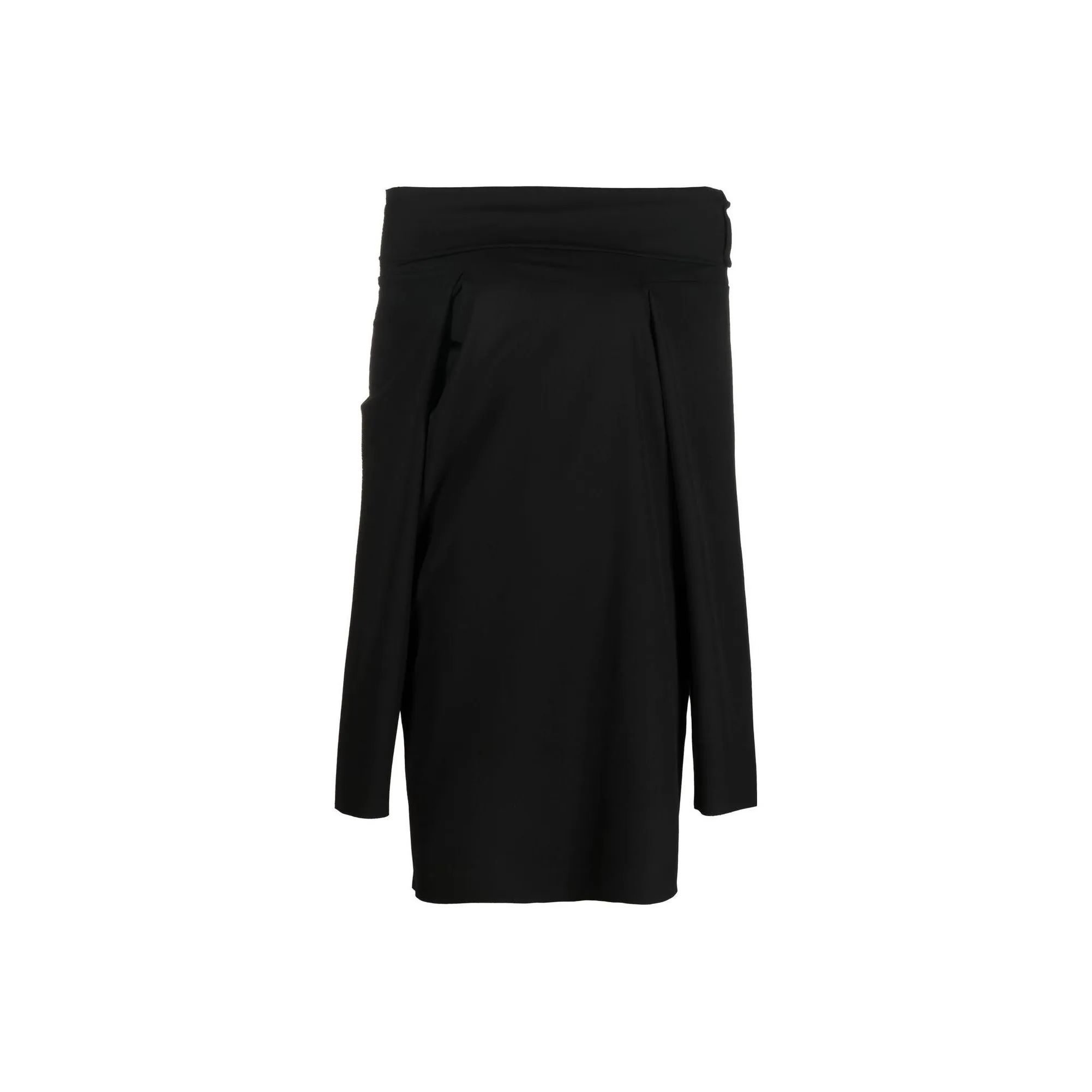 MM6 Maison Margiela Long Sleeved Dresses Women's Black