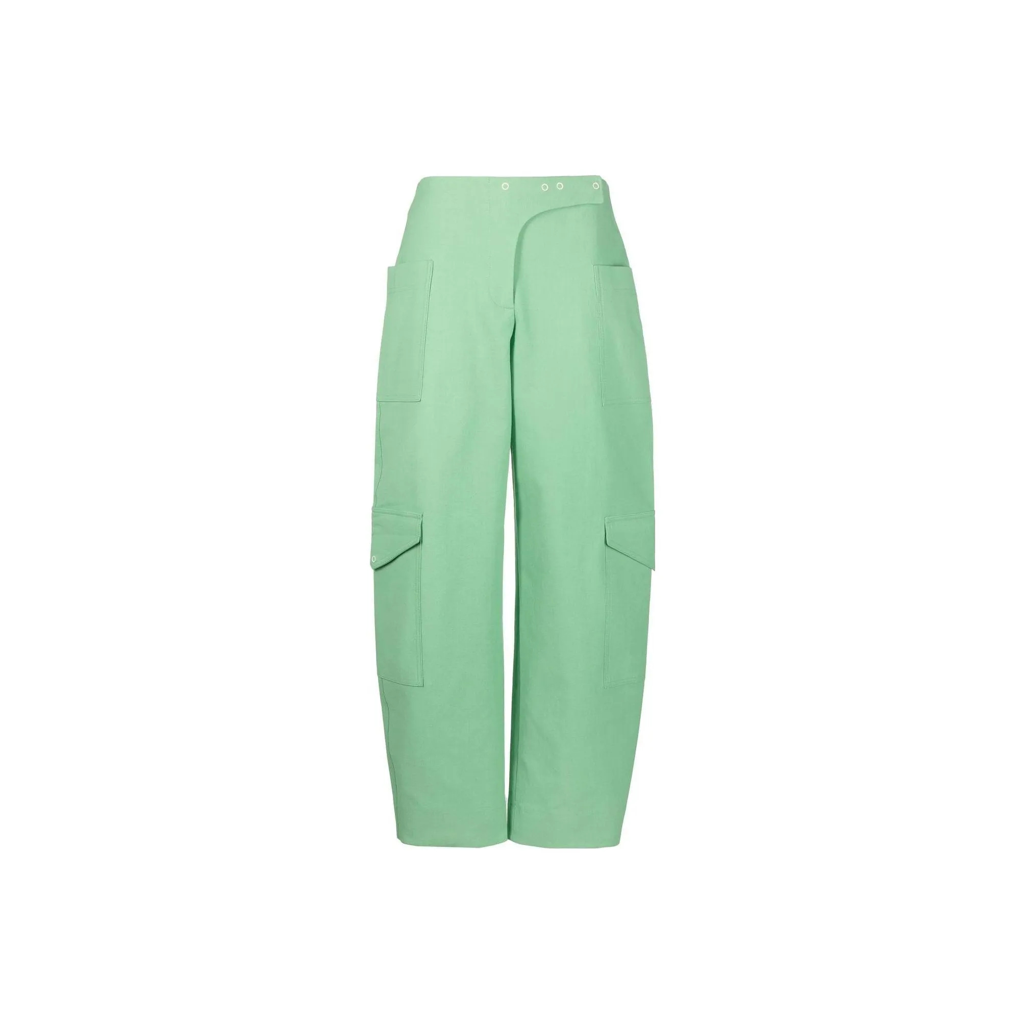 GANNI High Waist Cargo Pants