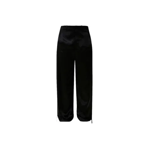 Ann Demeulemeester Черные Женские Вязаные Спортивные Брюки