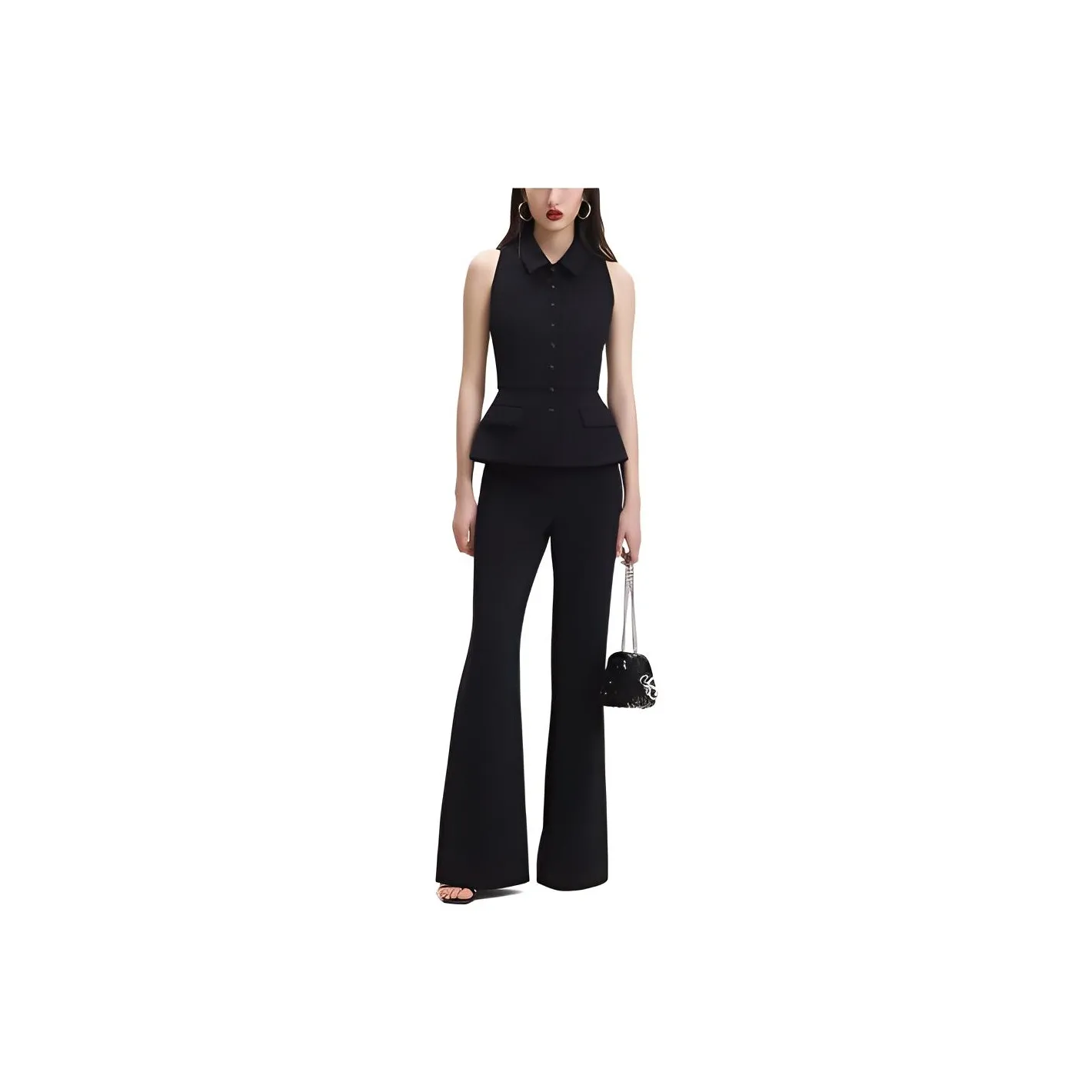Self portrait FW23 Jumpsuit Women's Black