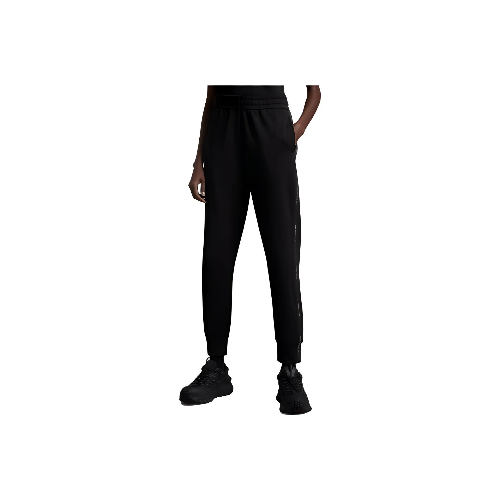Moncler Logo trim Cotton Track Pants