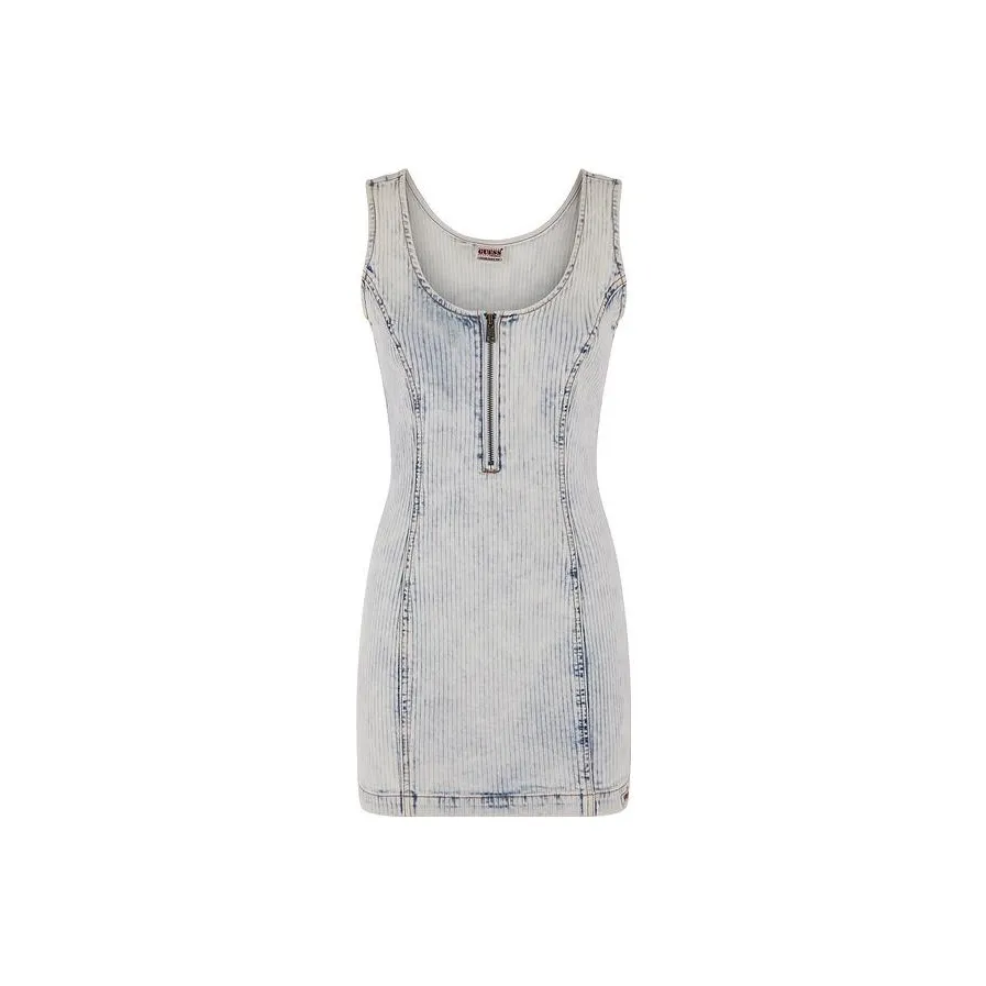 GUESS Sleeveless Dresses Women's Light Blue