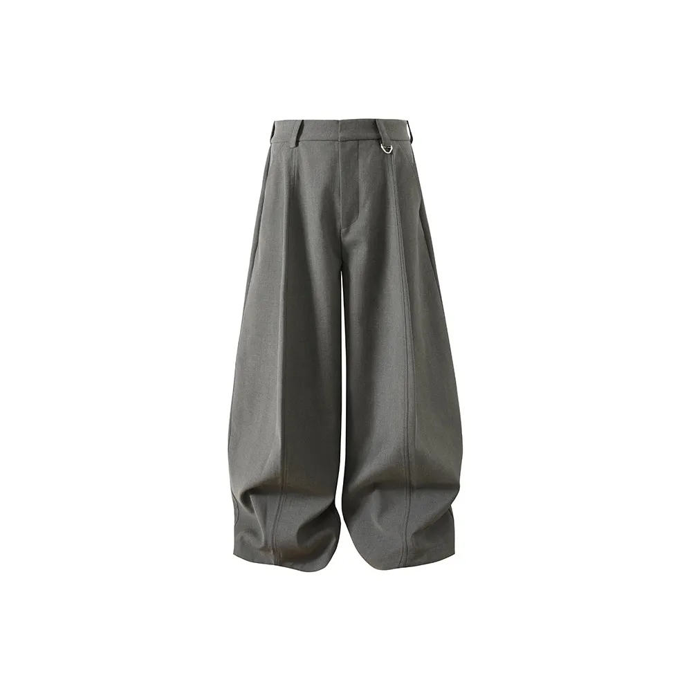 REMODUTION Casual Pants Unisex Gray