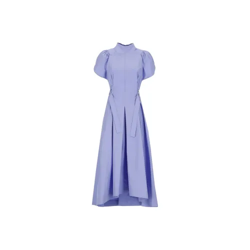 3,1 PHILLIP LIM Фиолетовый Женские Короткие Платья с Рукавами