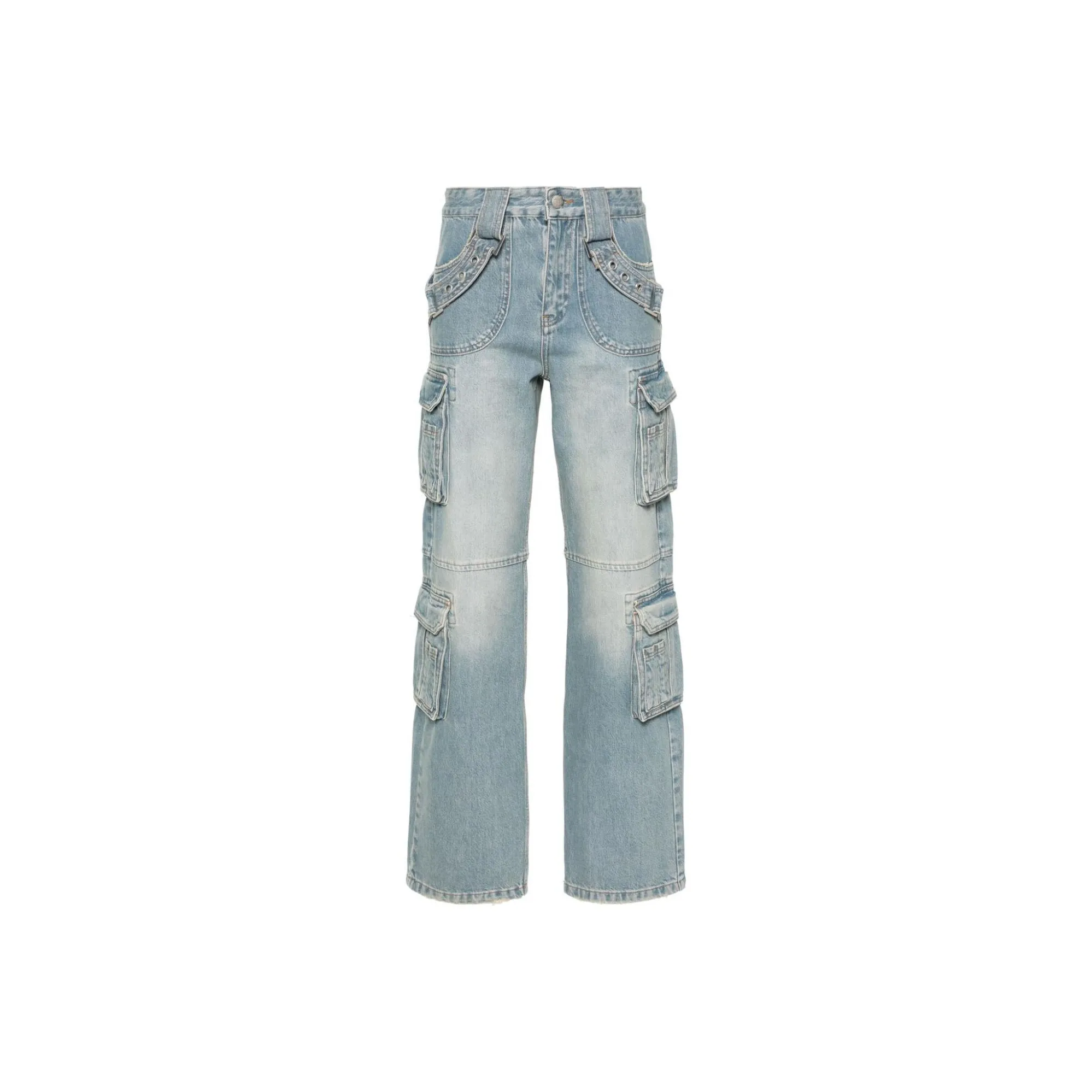 Misbhv Harness Low rise Cargo Jeans