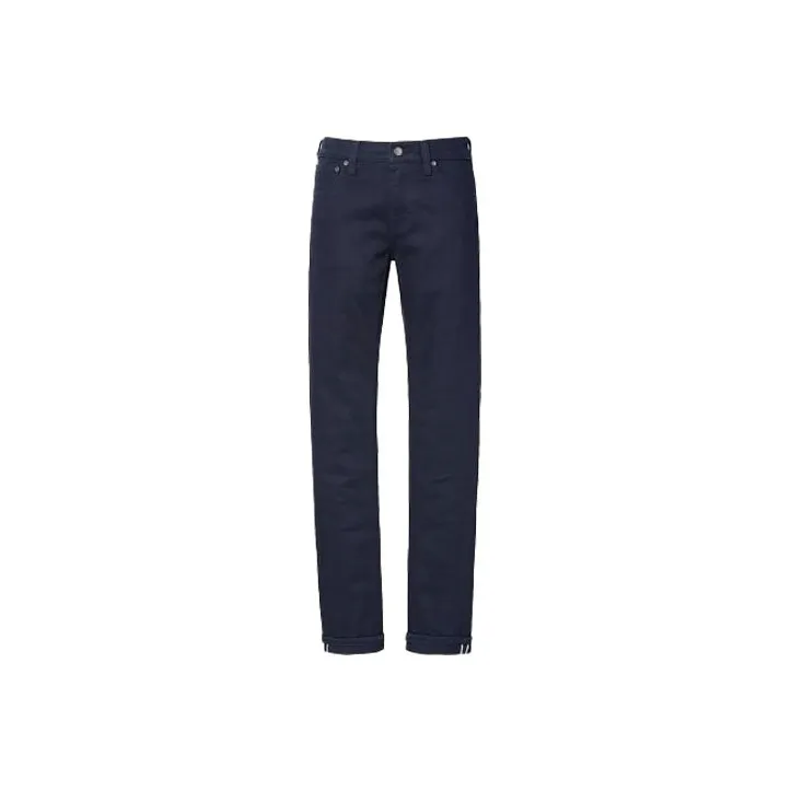 UNIQLO x JIL SANDER Straight Non-Stretch Moderate Jeans Women's Blue